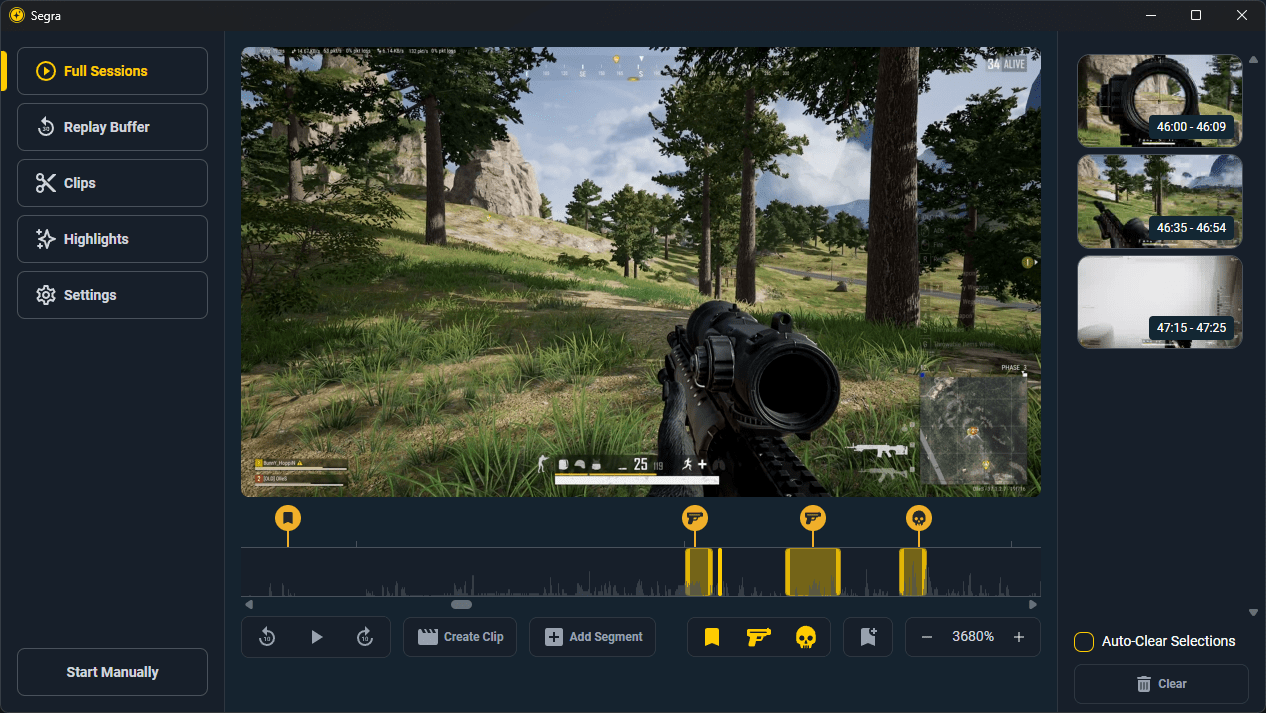 Screenshot Segra
